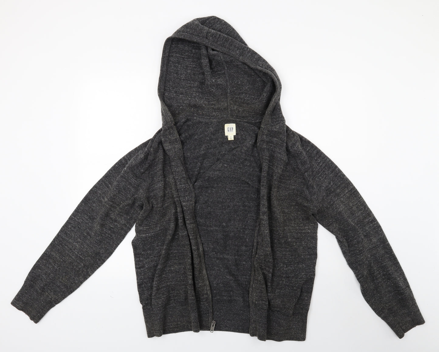Gap Mens Grey  Fleece Full Zip Hoodie Size M