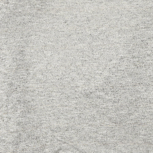 New Look Womens Grey  Fleece Basic Blouse Size 10