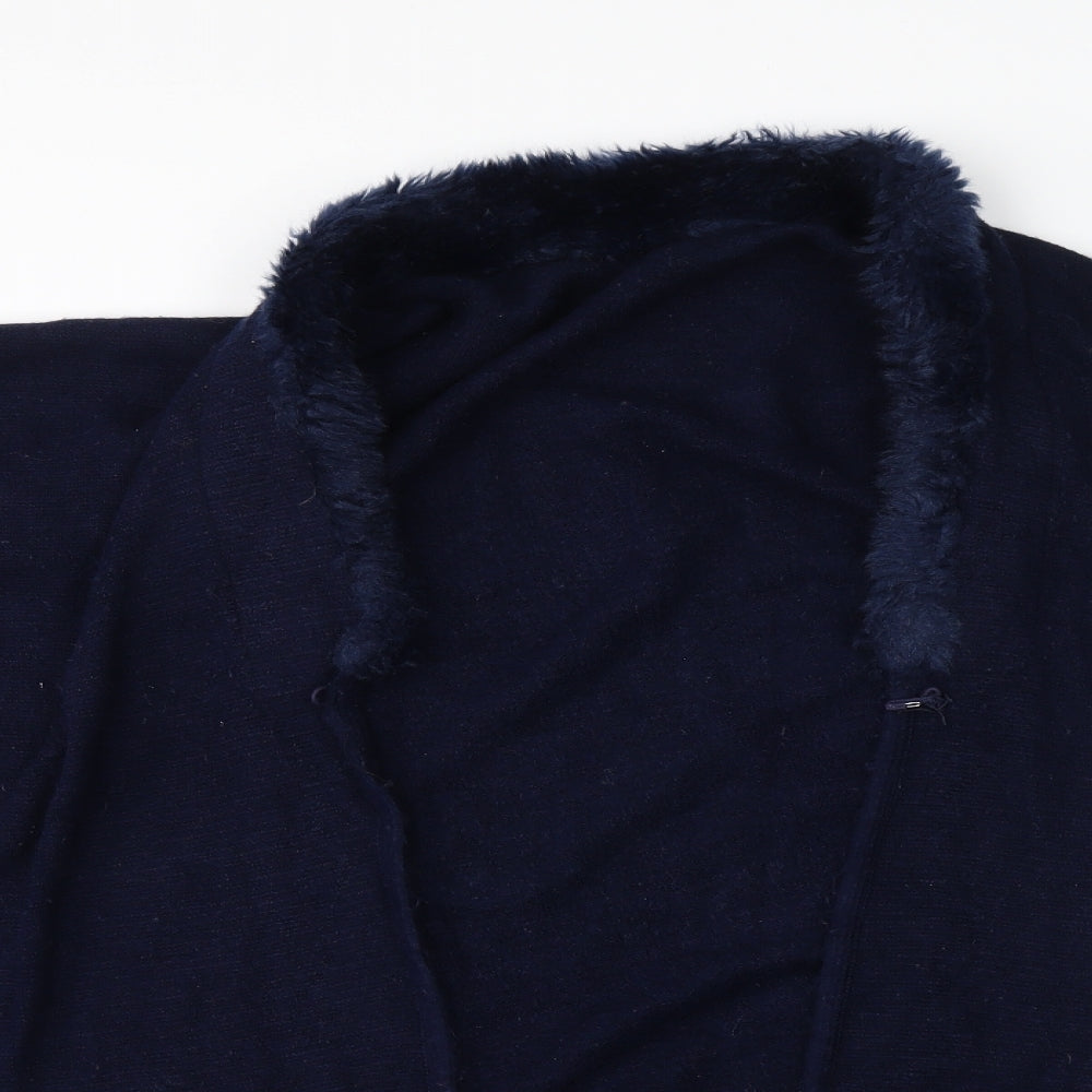 Preworn Womens Blue   Shrug Jumper One Size