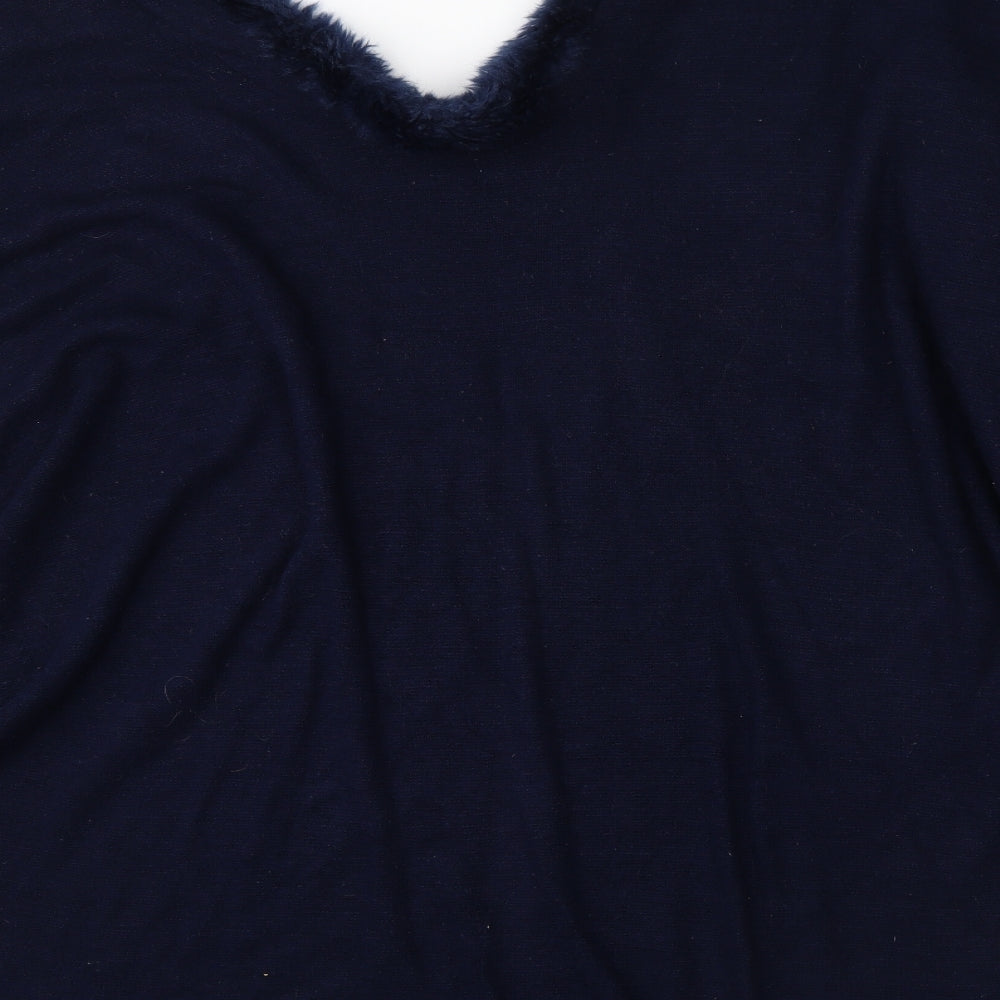 Preworn Womens Blue   Shrug Jumper One Size