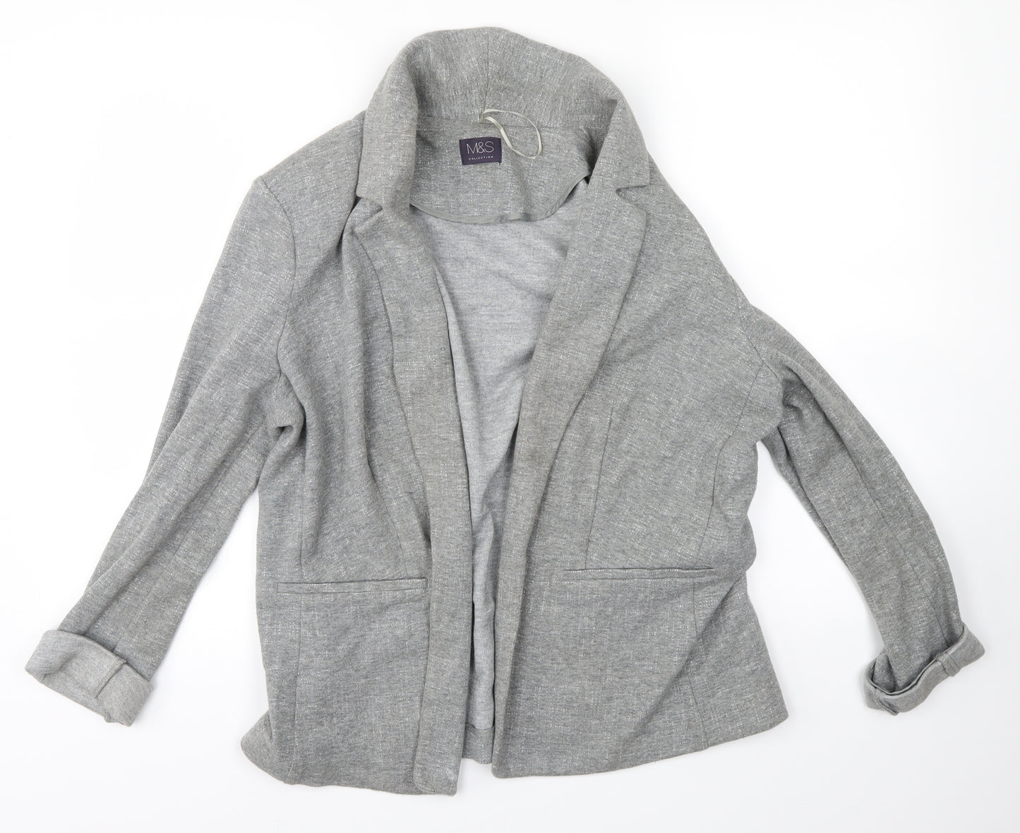 m&s Womens Grey   Jacket  Size 16