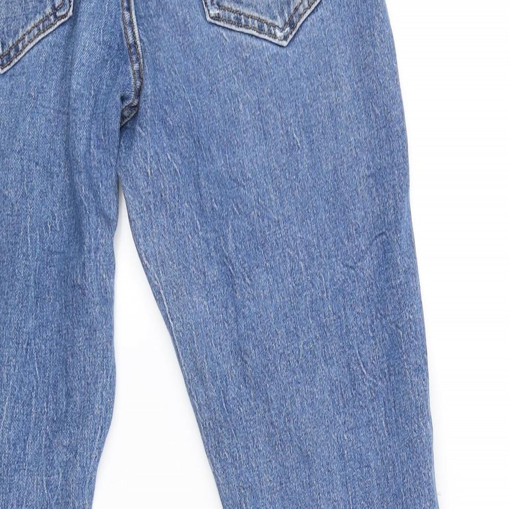 New Look Womens Blue  Denim Straight Jeans Size 10 L26 in