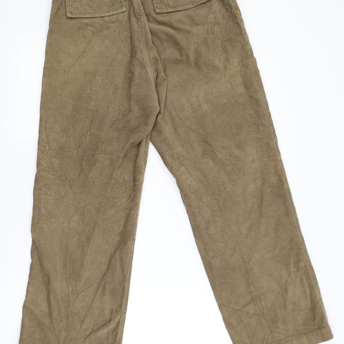 GAP Hipster Mens Beige  Corduroy Chino Trousers Size M L28 in