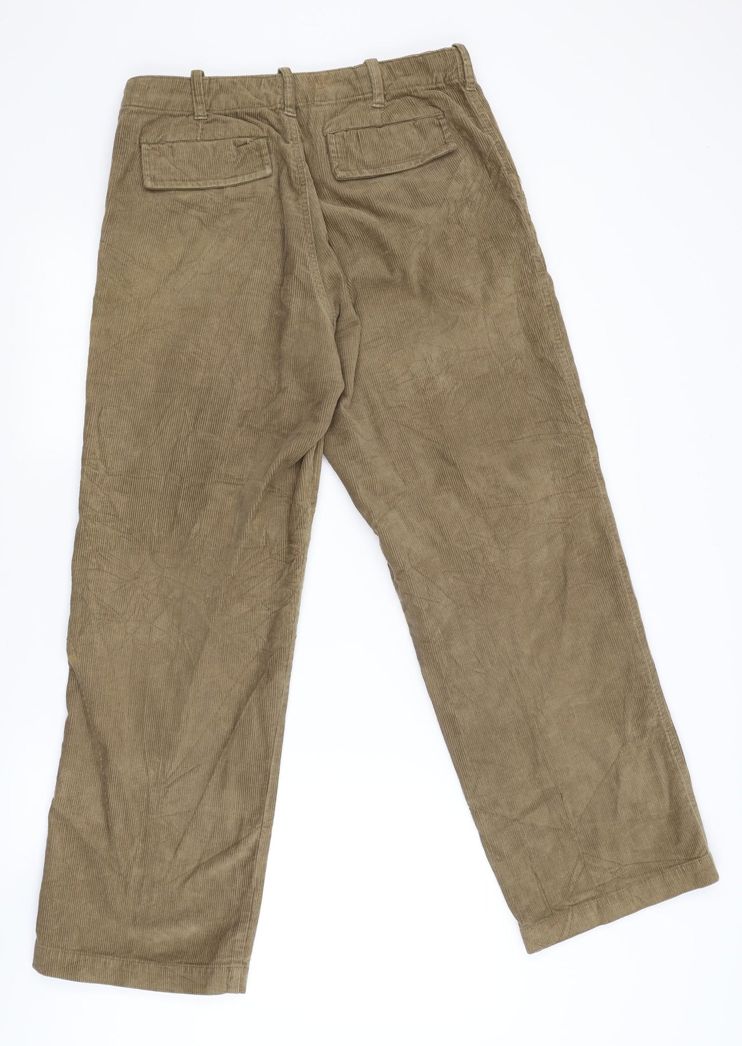 GAP Hipster Mens Beige  Corduroy Chino Trousers Size M L28 in