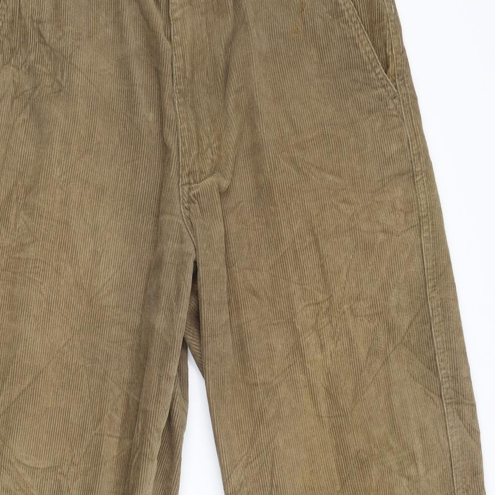 GAP Hipster Mens Beige  Corduroy Chino Trousers Size M L28 in