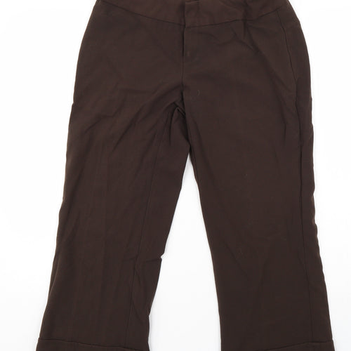 KOJIYOHJI Womens Brown   Trousers  Size 8