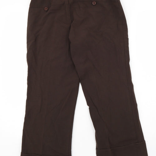 KOJIYOHJI Womens Brown   Trousers  Size 8