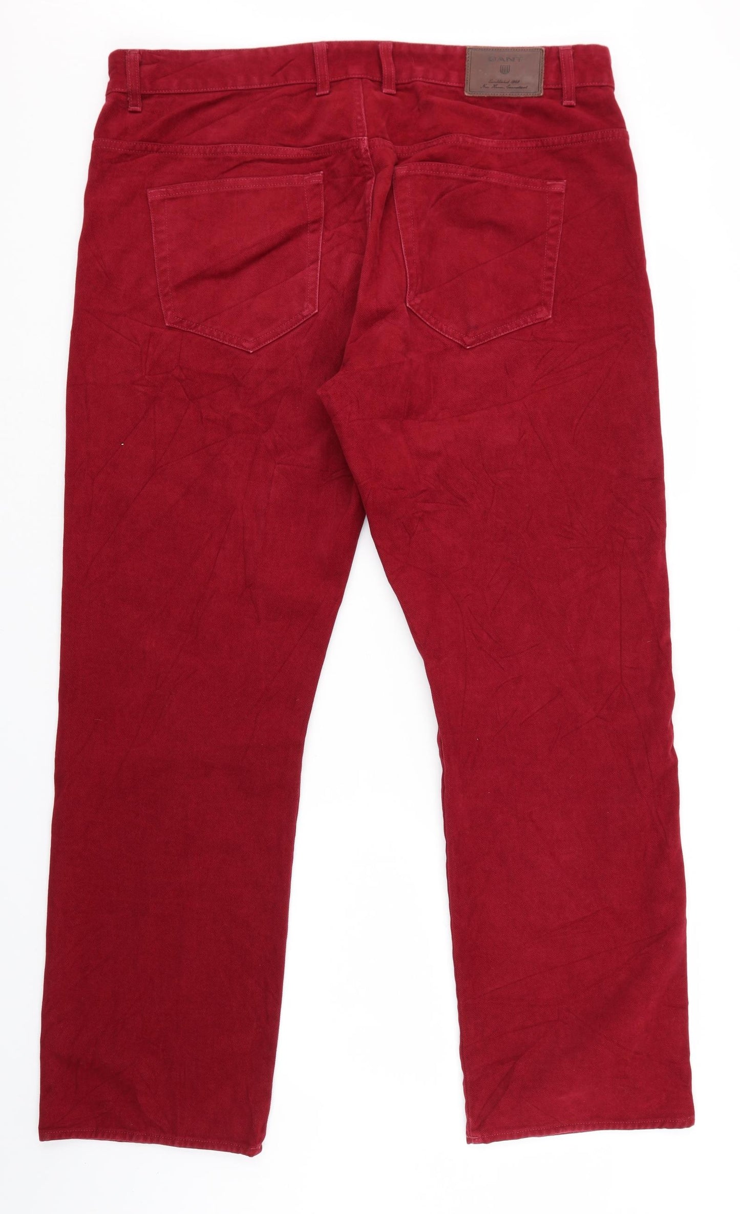 GANT Mens Red   Trousers  Size 38 L32 in