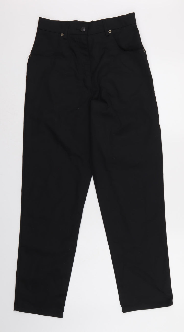 Alexandra Womens Black  Denim Straight Jeans Size 10
