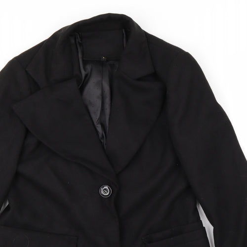 Preworn Womens Black   Jacket Coat Size M