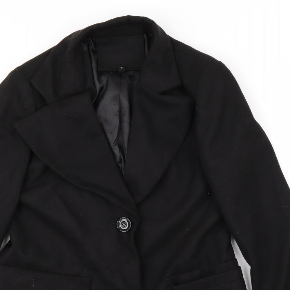 Preworn Womens Black   Jacket Coat Size M