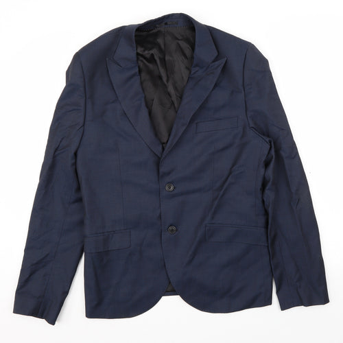 Top Shop Mens Blue   Jacket Blazer Size 42
