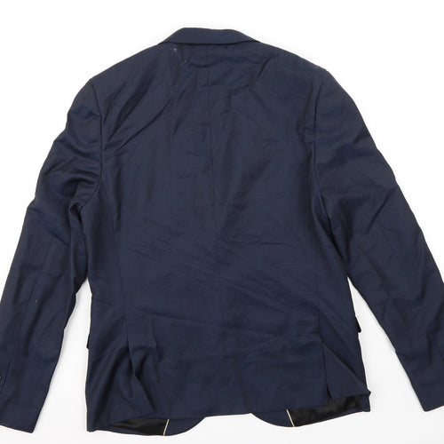 Top Shop Mens Blue   Jacket Blazer Size 42