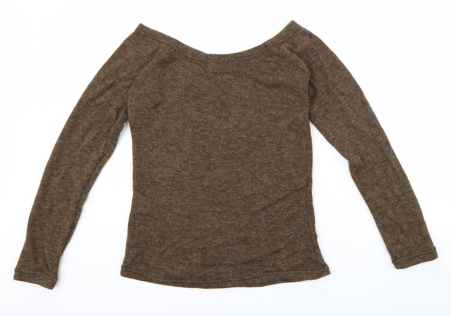 baba design Womens Brown   Pullover Jumper Size M
