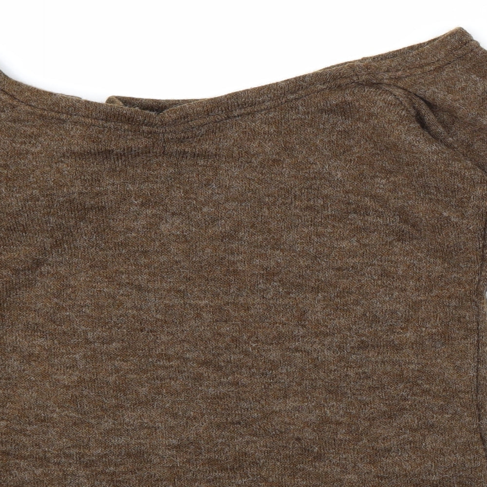 baba design Womens Brown   Pullover Jumper Size M