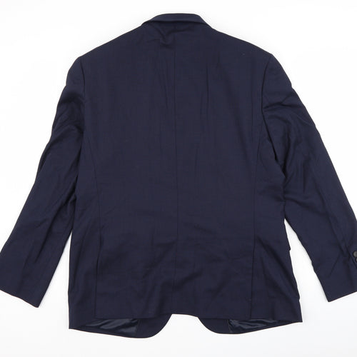m&S Mens Blue   Jacket Blazer Size 42