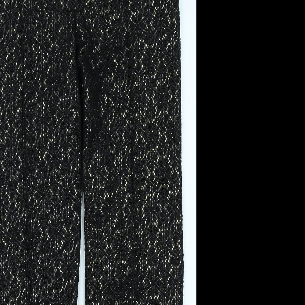 NEXT Womens Black   Trousers  Size 14 L26 in