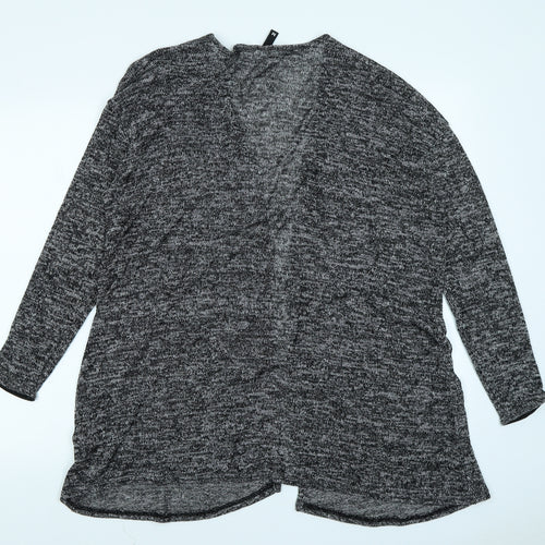 Divided Womens Grey   Cardigan Jumper Size M