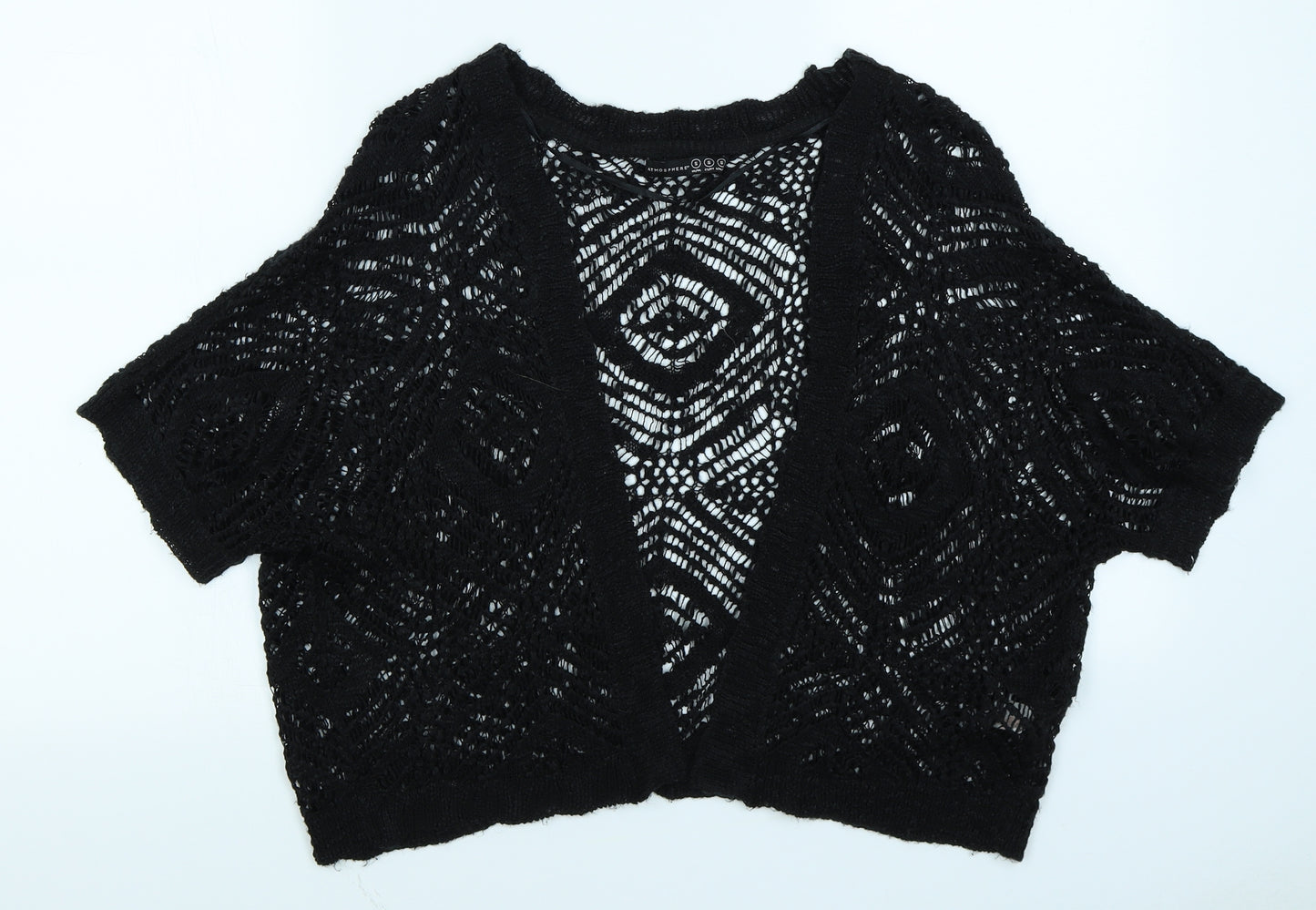 Amosphere Womens Black   Cardigan Jumper Size S