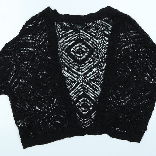 Amosphere Womens Black   Cardigan Jumper Size S