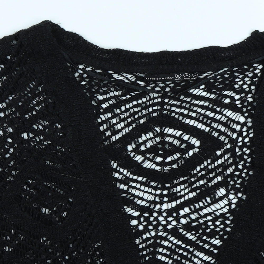 Amosphere Womens Black   Cardigan Jumper Size S