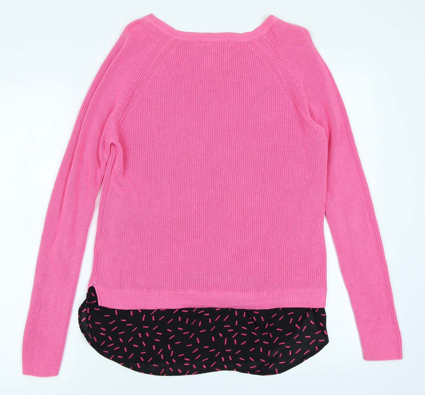M&S Collection Womens Pink   Pullover Jumper Size 14