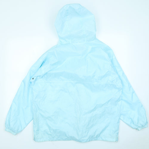 Rainy days Womens Blue   Rain Coat Jacket Size M