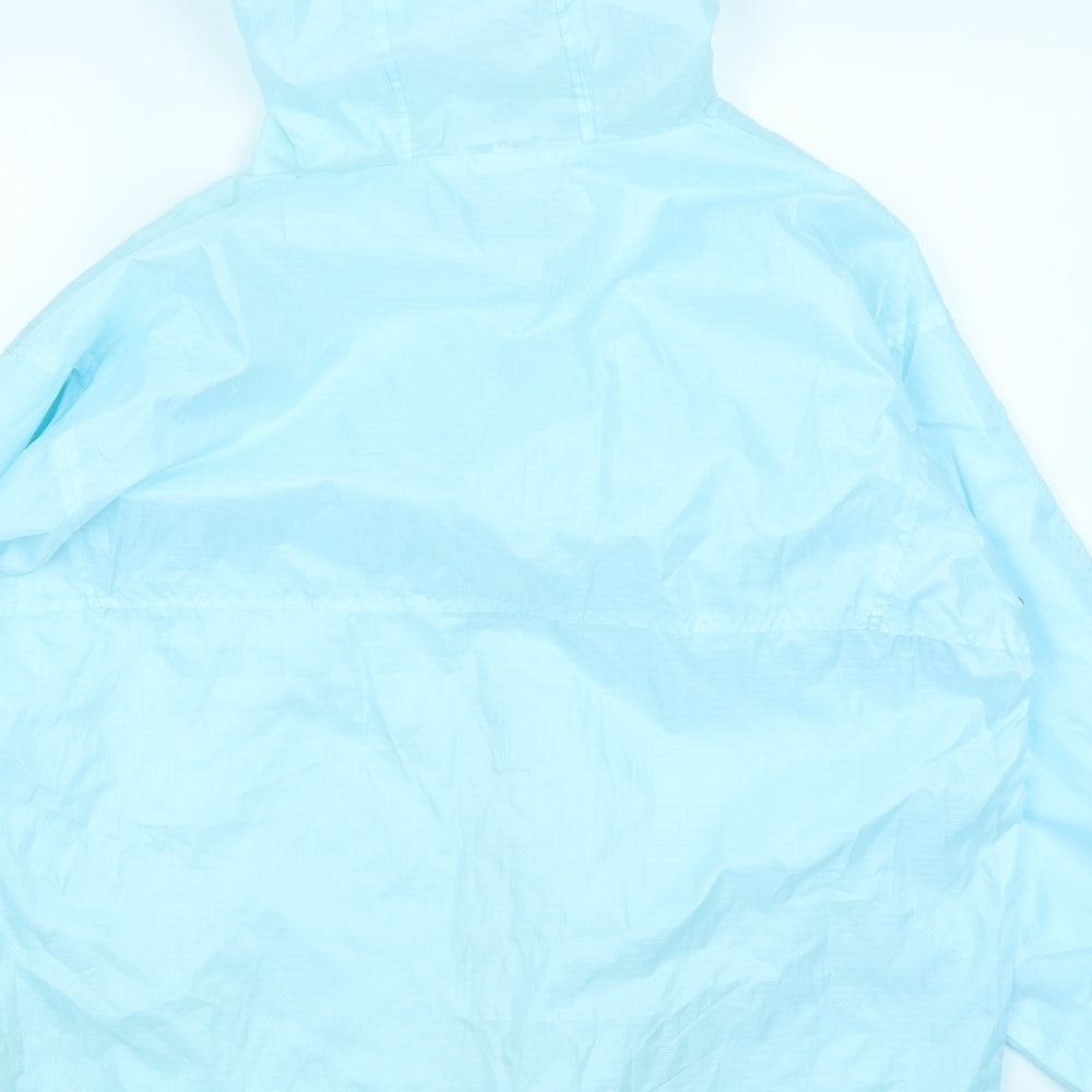 Rainy days Womens Blue   Rain Coat Jacket Size M