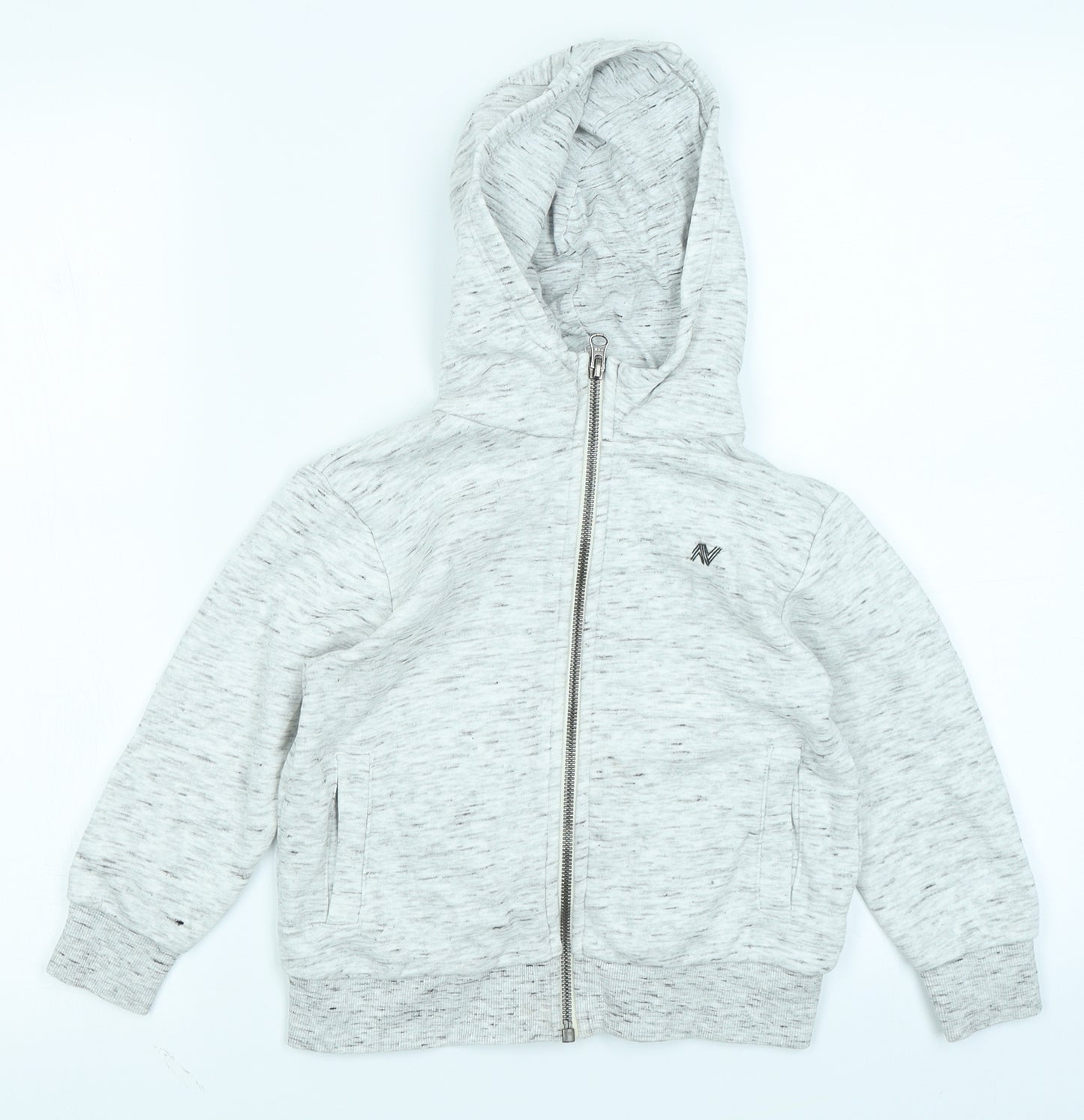 NEXT Boys Grey   Full Zip Hoodie Size 4 Years