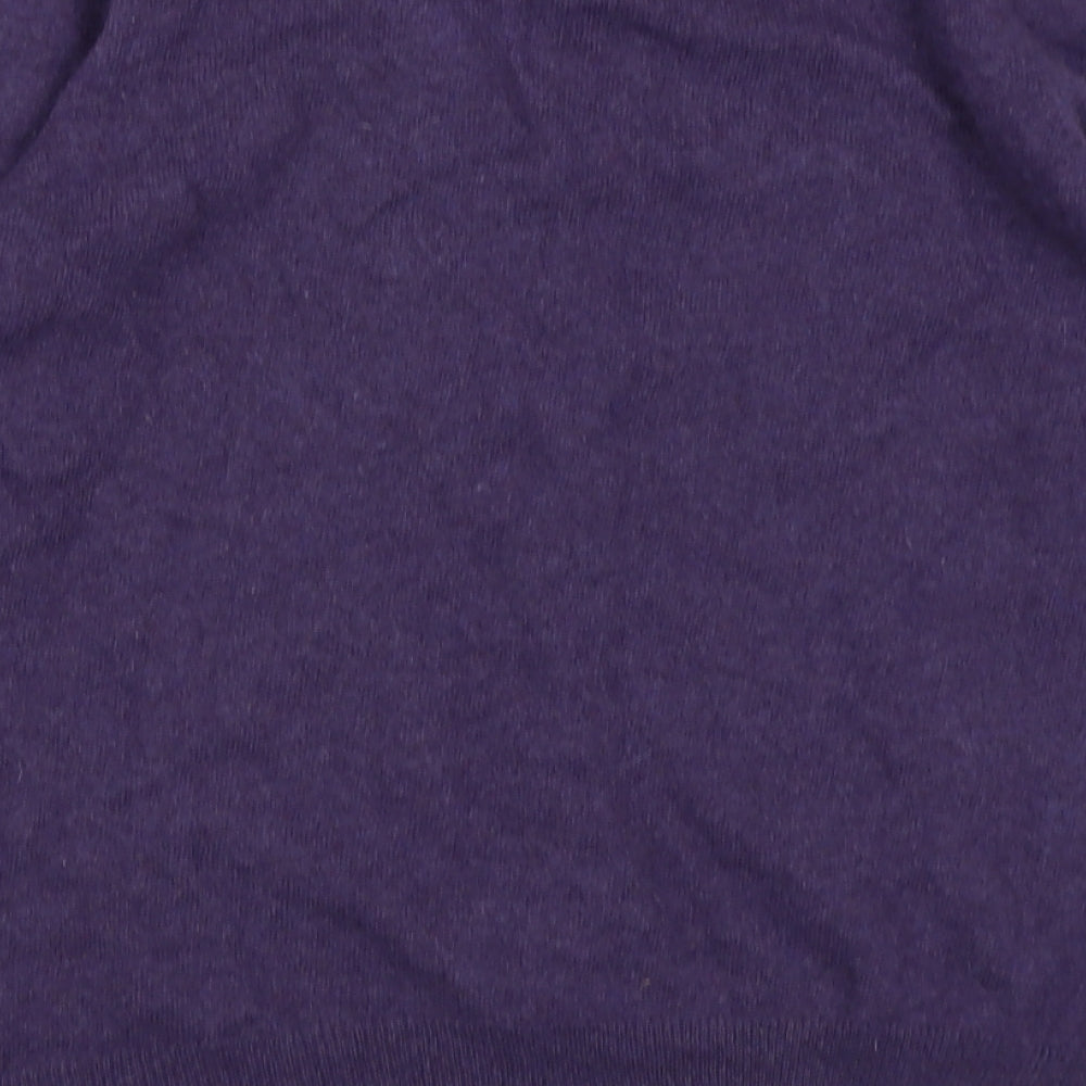 Lochmere Womens Purple   Cardigan Jumper Size M