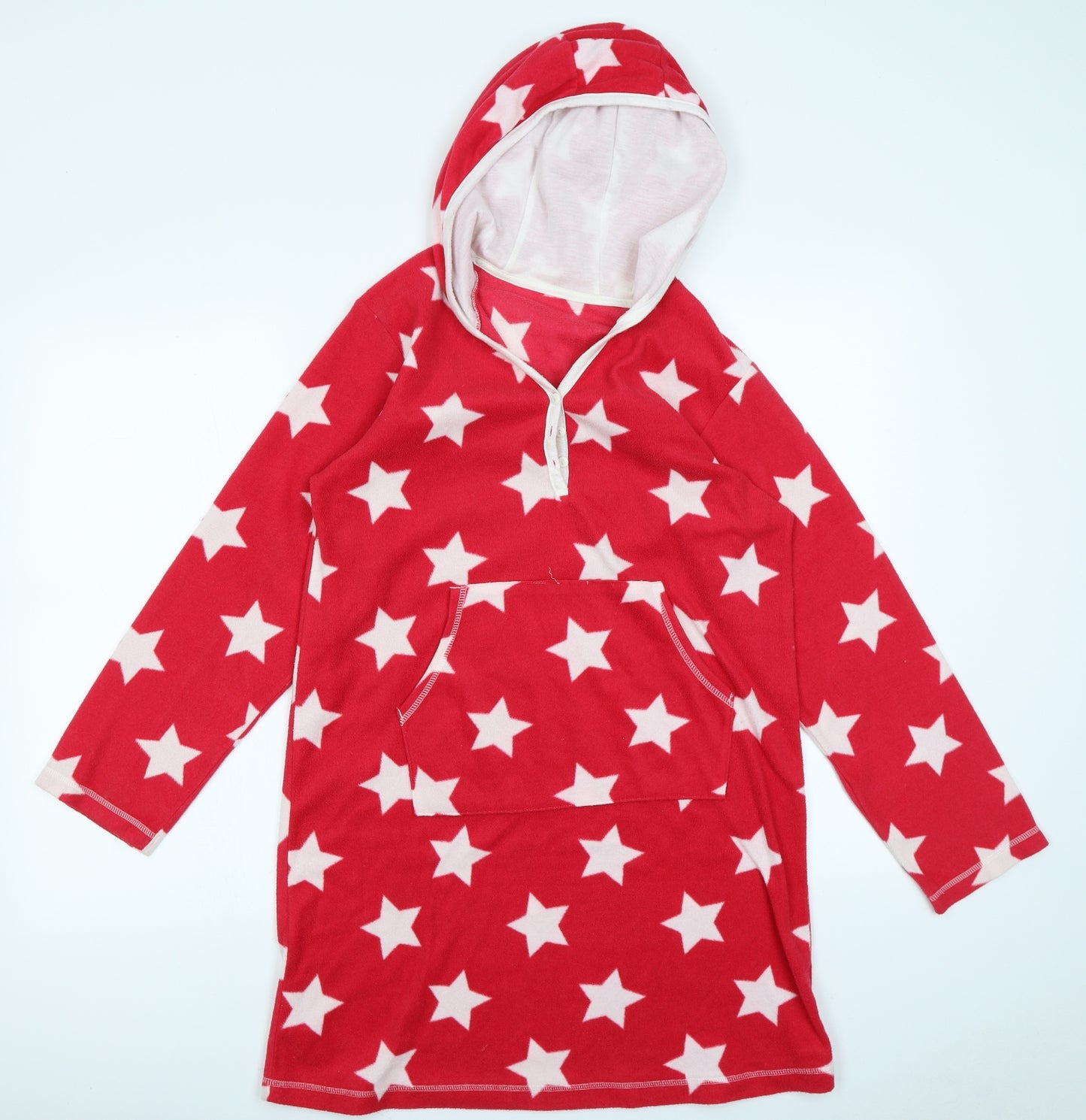Matalan Girls Red Solid  Top Dress Size 12-13 Years
