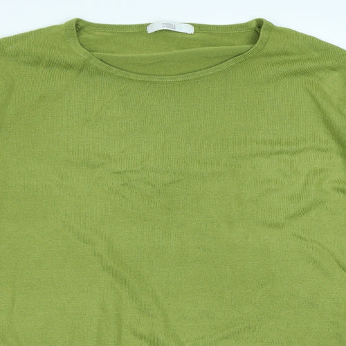 Marks & spencer Womens Green   Pullover Jumper Size 14