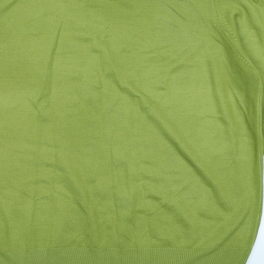 Marks & spencer Womens Green   Pullover Jumper Size 14