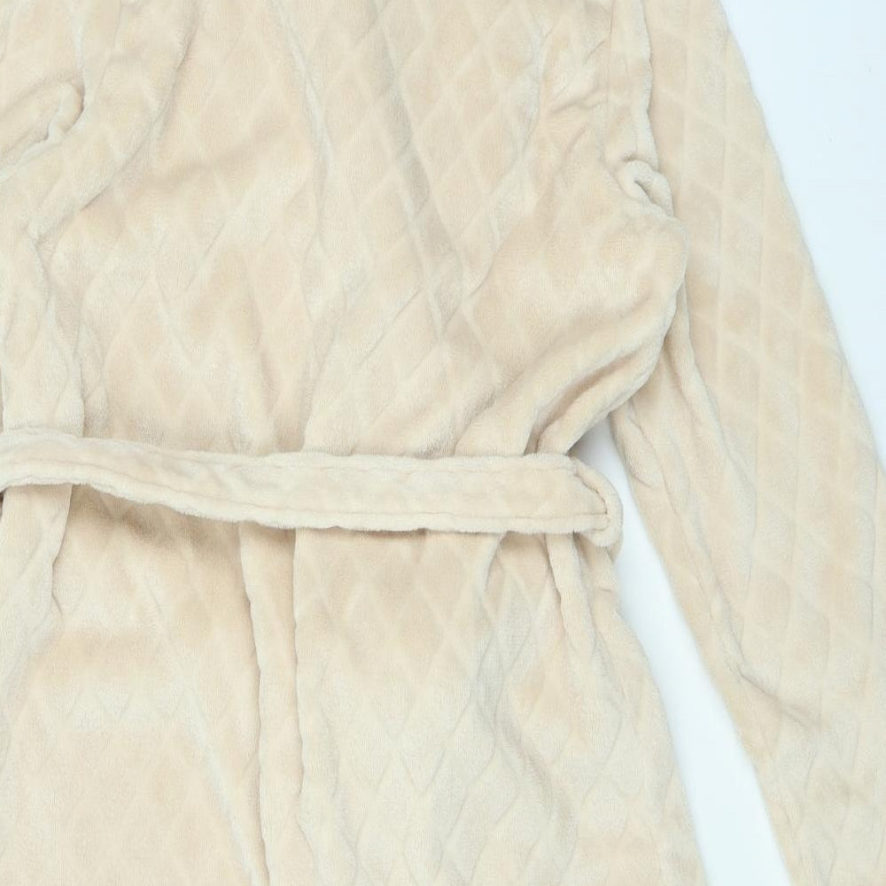 NEXT Womens Beige Solid  Top Robe Size L