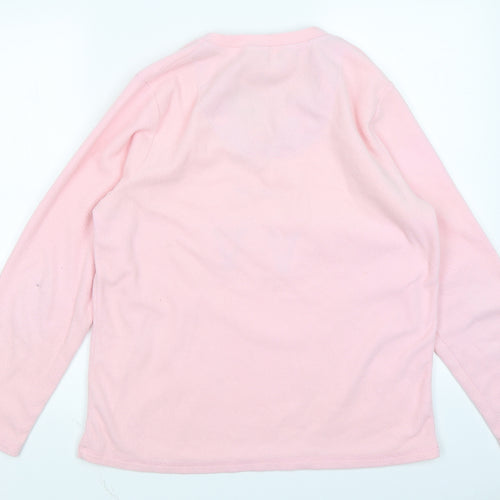 Love to Lounge Womens Pink Solid  Top Pyjama Top Size S