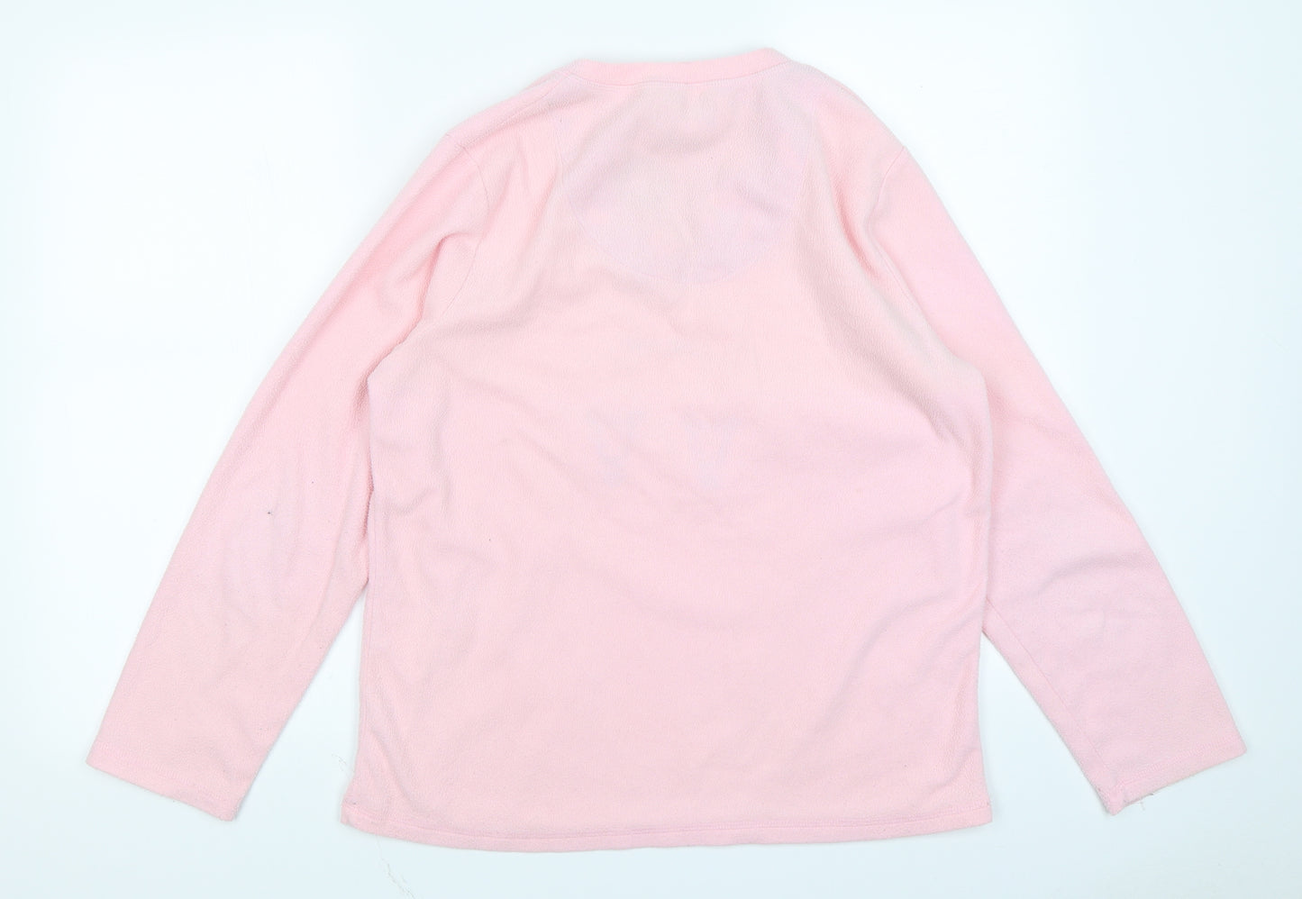 Love to Lounge Womens Pink Solid  Top Pyjama Top Size S