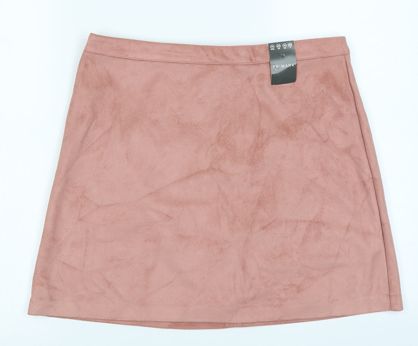 Primark Womens Pink   A-Line Skirt Size 14