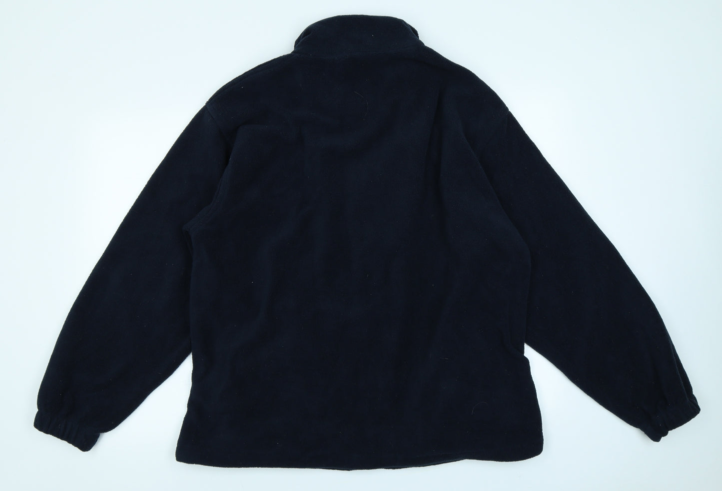 Portwest Mens Blue  Fleece Full Zip Sweatshirt Size XL