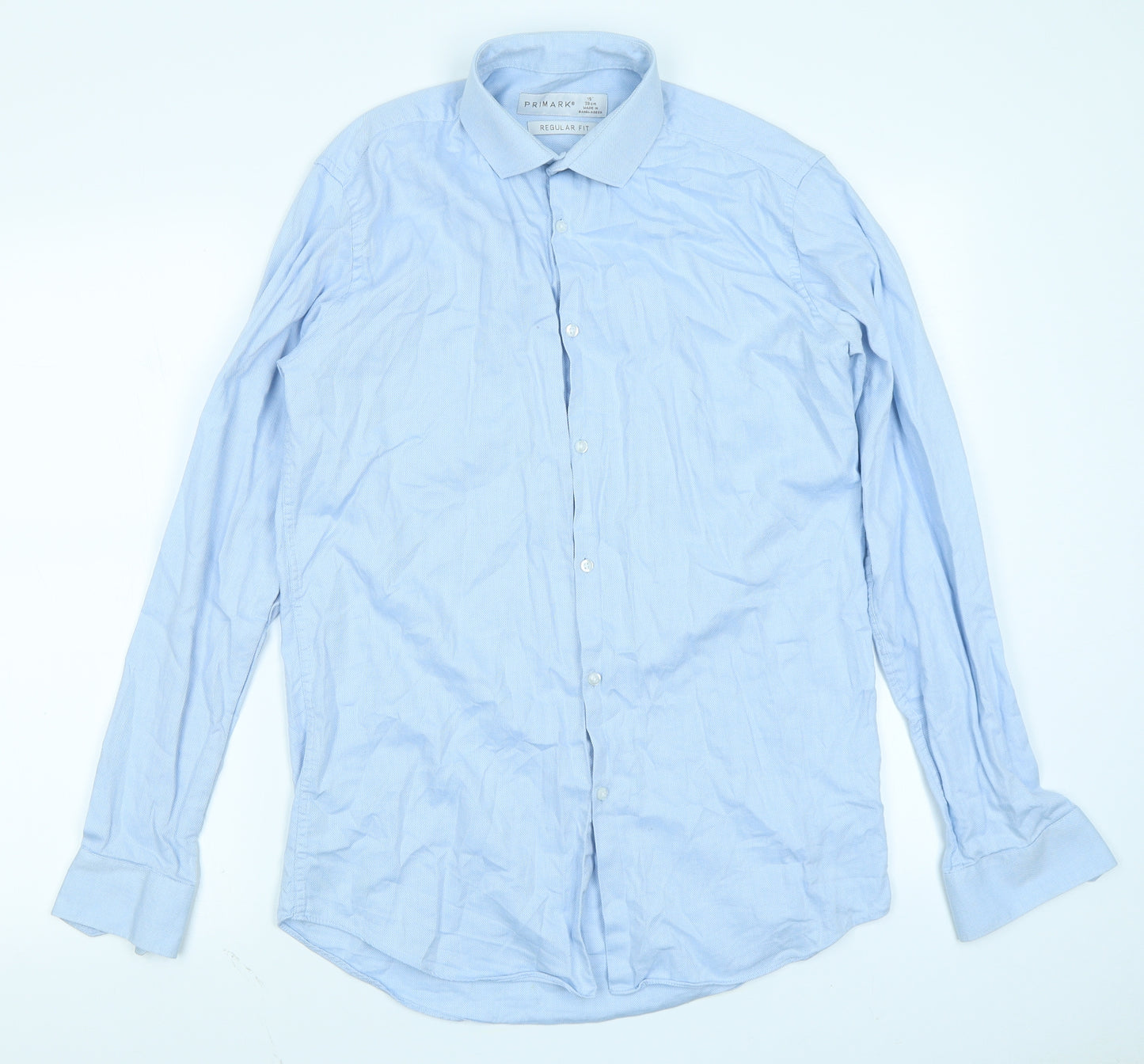 Primark Mens Blue    Dress Shirt Size 15