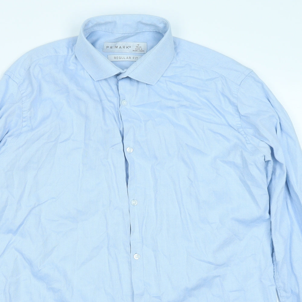 Primark Mens Blue    Dress Shirt Size 15