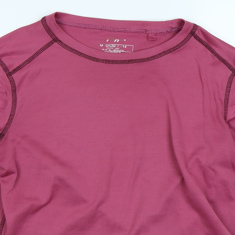 Crane Womens Pink   Basic T-Shirt Size 14