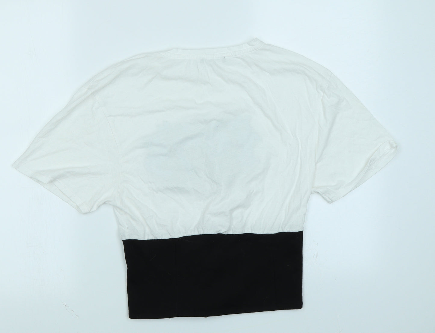 Zara Womens White   Basic T-Shirt Size S