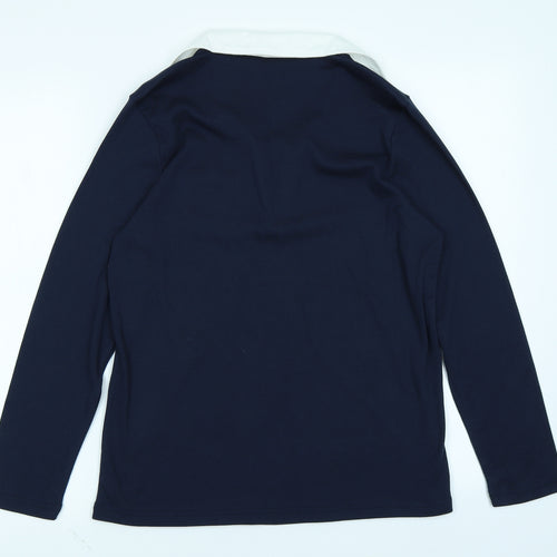 bm casual Womens Blue   Basic T-Shirt Size M