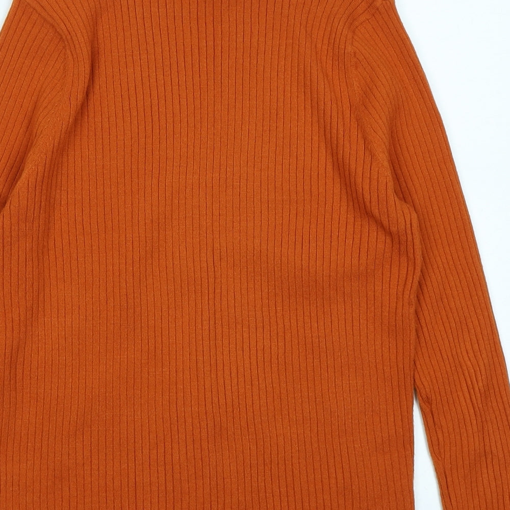 TU Womens Orange   Pullover Jumper Size 16