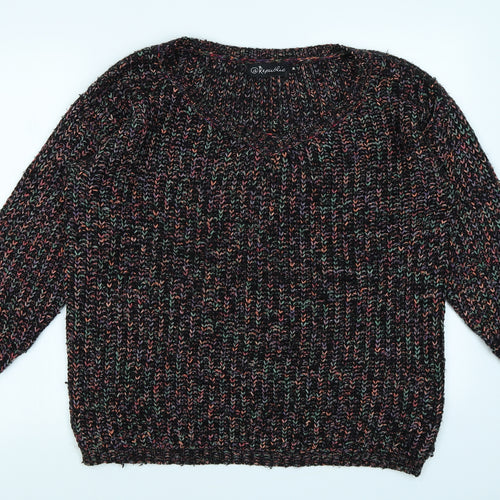 Republic Womens Black   Pullover Jumper Size 10
