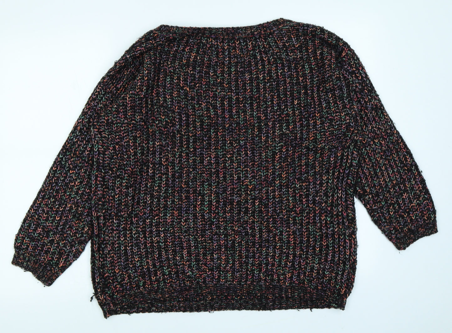 Republic Womens Black   Pullover Jumper Size 10