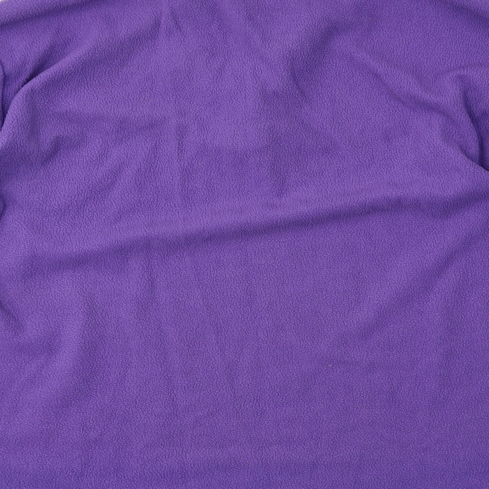 Hi Gear Womens Purple  Fleece Jacket  Size 14