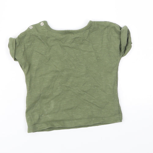 NEXT Boys Green   Basic T-Shirt Size 0-3 Months