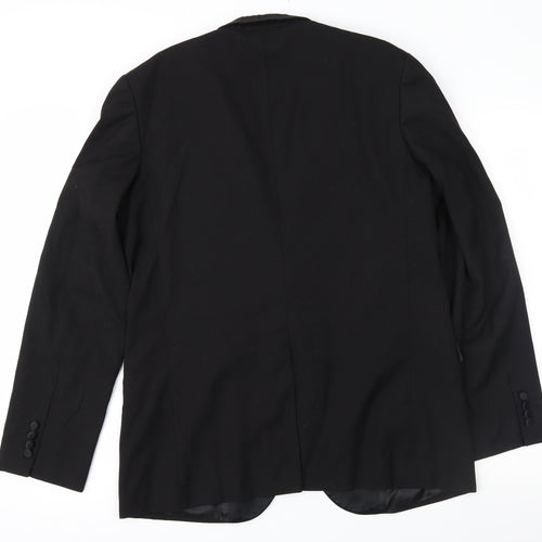 Cedar Wood State Mens Black   Tuxedo Suit Jacket Size 42