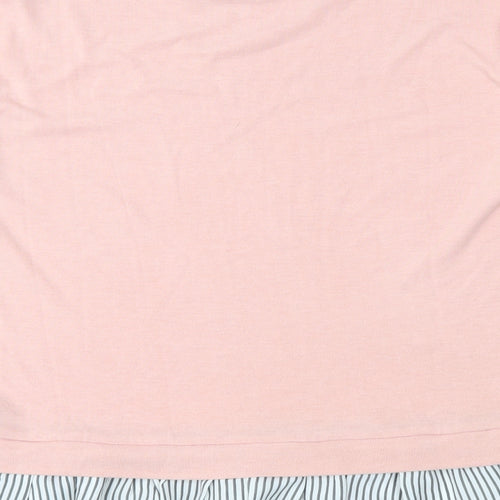 Primark Womens Pink Striped  Pullover Jumper Size 12